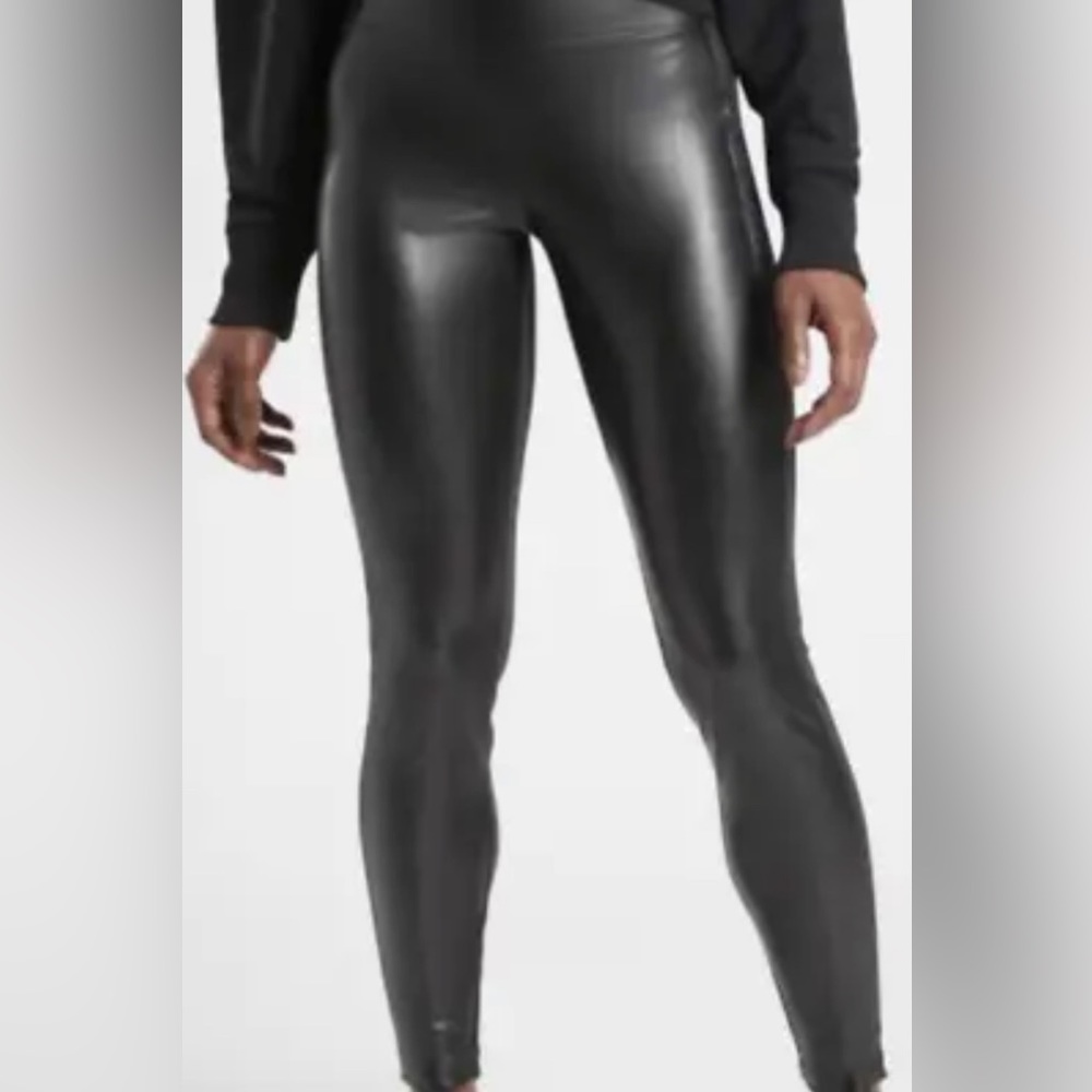 Athleta Delancey Tight - Faux Leather
